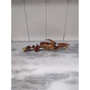 The Hamilton‎ Collection Dragon Wand, Draco Magnus, Wands of Wonder Figure, Flaw